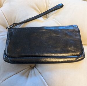 HOBO Classic Black Wristlet